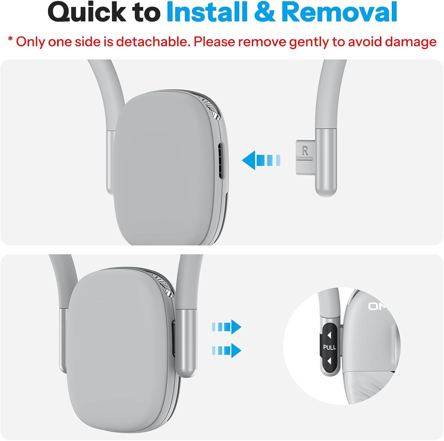 imageOMOTON Magnetic Neck Phone Holder for MagsafeAction Camera Adjustable Selfie Chest Stand Strap POVVlog Video Recording for iPhone AKASOGo Pro Ins60X5 DJI360