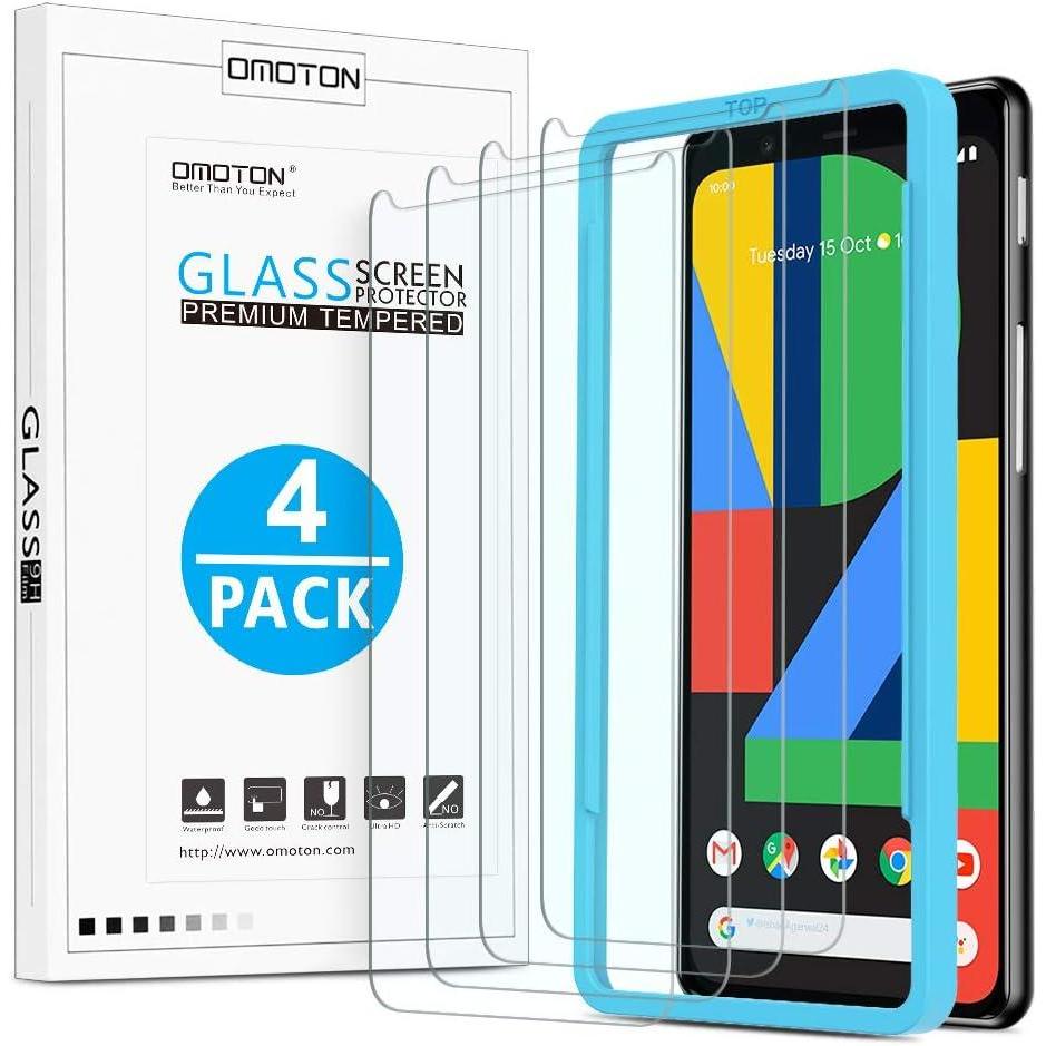 imageOMOTON 32 Pack for Google Pixel 10 Pro XL Screen Protector 68 Inch 2025 3 Tempered Glass Film and 2 Camera Lens Protector Bubblefree Easy Installation Not for Pixel 10 Pro 10Pixel 457 inch