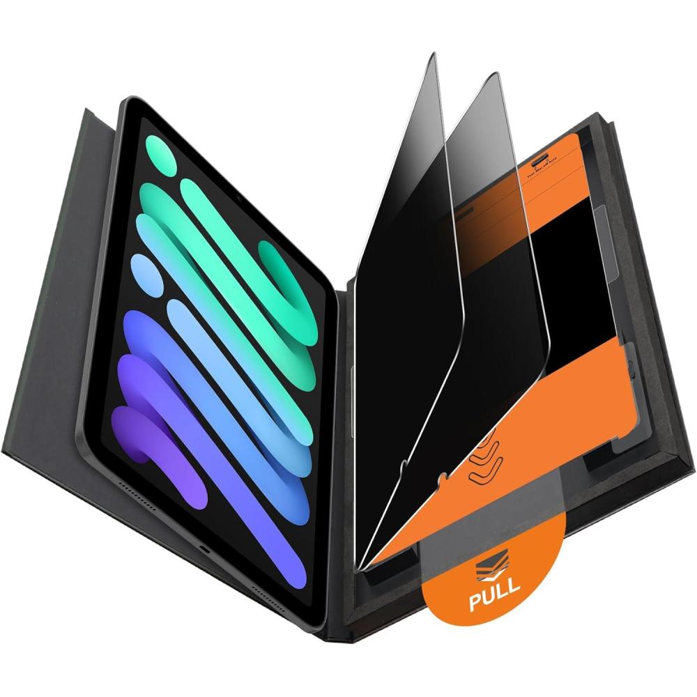 imageOMOTON Screen Protector for iPad Air 5th 4th Generation Air 54 109 Inch 20222020 iPad Pro 11 Inch 2022202120202019 Tablet  Tempered Glass Case Friendly Apple Pencil Compatible 2 PackBlack