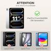 OMOTON [2 Pack] Screen Protector Compatible with iPad 9th 8th 7th Generation (10.2 Inch, iPad 9/8/7, 2021&2020&2019) Tempered Glass/Apple Pencil Compatible(iPad Pro 11” M4 2024)