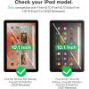 OMOTON 2 Pack Screen Protector for Amazon Fire HD 10 Tablet (13th/11th Generation, 2023/2021 Released)/Fire HD 10 Plus/10 Kids/Kids Pro All-New 10.1 Inch Tablet, Easy Installation