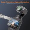 OMOTON 2+2 Pack Screen Protector for DJI Osmo Pocket 3, Tempered Glass Screen Protector with Easy Installation Tray for DJI Osmo Pocket 3 Accessories, HD Clear/Sensitive Touch