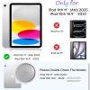 OMOTON [3 Pack] Screen Protector Compatible with iPad Air 5th Generation 2022/iPad Air 4th Generation/iPad Pro 11 Inch (2021,2020,2018) Tablet – Tempered Glass Compatible with iPad Air 5/4 10.9 Inch(iPad 11/10 11”/10.9”)