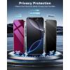 OMOTON 3 Pack Screen Protector for iPhone SE 3/2 (2022/2020 Edition), iPhone 8,7,6s,6, 4.7-Inch Tempered Glass Film(Purple Gradient)