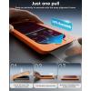 OMOTON 3 Pack Screen Protector for iPhone SE 3/2 (2022/2020 Edition), iPhone 8,7,6s,6, 4.7-Inch Tempered Glass Film(Purple Gradient)