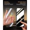 OMOTON 3 Pack for iPhone 16e Screen Protector 2025 6.1 inch, Tempered Glass Screen Protector for iPhone 16e, Bubble Free, High Definition