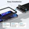 OMOTON 3+2 Pack for Google Pixel 10 Pro XL Screen Protector 6.8 Inch 2025, 3 Tempered Glass Film and 2 Camera Lens Protector, Bubble-free, Easy Installation, Not for Pixel 10 Pro/ 10(9 Pro XL-6.8 Inch)