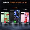 OMOTON 3+2 Pack for Google Pixel 10 Pro XL Screen Protector 6.8 Inch 2025, 3 Tempered Glass Film and 2 Camera Lens Protector, Bubble-free, Easy Installation, Not for Pixel 10 Pro/ 10(9 Pro XL-6.8 Inch)
