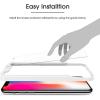 OMOTON [4-Pack] Screen Protector for iPhone Xs & iPhone X, 5.8 inch – Tempered Glass/Guide Frame/Easy Installation
