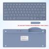 OMOTON Bluetooth Keyboard Compatible with iPad 10th Generation, iPad 10.2 (9th/8th/7th), iPad Pro 13/12.9/11 inch, iPad Air/Mini and More iOS Devices, White(Blue)