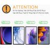 OMOTON Screen Protector for Samsung Galaxy Tab S7 FE 5G/Tab S9 Plus 2023/Tab S9 FE Plus/Tab S8 Plus 5G/Tab S7 Plus, [2 Pack] /Case Friendly/Alignment Frame/Tempered Glass (12.4 Inch)