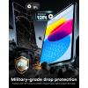 OMOTON Screen Protector for iPad A16 11th 2025 [11 Inch] / 10th Generation 2022 [10.9 Inch], TOP 9H+ Tempered Glass with Easy Installation Tray, Case & Apple Pencil Compatible, Bubble-Free & Scratch-Resistant