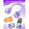 Stocking Stuffers for Teen Boys Girls Gifts Cell Phone Stand Upgrade Adjustable Rock on Lazy Phone Stand for Desk Cool Funny Gadget Gifts for Christmas Adult Men Women Wife 1Pack Blue(Purple)