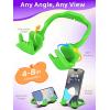 Stocking Stuffers for Teen Boys Girls Gifts Cell Phone Stand Upgrade Adjustable Rock on Lazy Phone Stand for Desk Cool Funny Gadget Gifts for Christmas Adult Men Women Wife 1Pack Blue(Avocado Green)