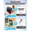 Stocking Stuffers for Teens Boys Girls Cell Phone Stand: Upgrade Adjustable Thumbs Up Lazy Phone Holder for Desk Fun Birthday Gifts for Grandma Adults Husband from Wife(Forest Green & Red)