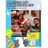 Stocking Stuffers for Teens Boys Girls Cell Phone Stand: Upgrade Adjustable Thumbs Up Lazy Phone Holder for Desk Fun Birthday Gifts for Grandma Adults Husband from Wife (Sky Blue, 1)(Grey)