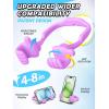 Stocking Stuffers for Teens Boys Girls Cell Phone Stand: Upgrade Adjustable Thumbs Up Lazy Phone Holder for Desk Fun Birthday Gifts for Grandma Adults Husband from Wife (Sky Blue, 1)(Bright Purple)
