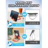 Stocking Stuffers for Teens Boys Girls Cell Phone Stand: Upgrade Adjustable Thumbs Up Lazy Phone Holder for Desk Fun Birthday Gifts for Grandma Adults Husband from Wife (Sky Blue, 1)(Orange Red)