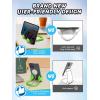 Stocking Stuffers for Teens Boys Girls Cell Phone Stand: Upgrade Adjustable Thumbs Up Lazy Phone Holder for Desk Fun Birthday Gifts for Grandma Adults Husband from Wife (Sky Blue, 1)(Avocado Green)