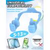 Stocking Stuffers for Teens Boys Men Adults for Kids Tablet Stand Thumbs Up Lazy Cell Phone Stand Holder for Desk Funny Gift for Women Girls Husband Wief Ideas Birthday Gadgets(Macaron blue +Green)