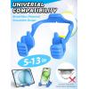 Stocking Stuffers for Teens Boys Men Adults for Kids Tablet Stand Thumbs Up Lazy Cell Phone Stand Holder for Desk Funny Gift for Women Girls Husband Wief Ideas Birthday Gadgets(Blue)