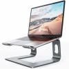 Nulaxy Fully Aluminum Detachable Laptop Stand, Ergonomic Ventilated Cooling Laptop Holder Computer Riser for Desk, Anti-Slip Design Notebook Stand Compatible with All 10-16″ MacBook/Dell XPS/HP/Lenovo(A-Grey)