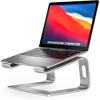 Nulaxy Fully Aluminum Detachable Laptop Stand, Ergonomic Ventilated Cooling Laptop Holder Computer Riser for Desk, Anti-Slip Design Notebook Stand Compatible with All 10-16″ MacBook/Dell XPS/HP/Lenovo(B-Silver)