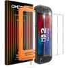 OMOTON 2 Pack Screen Protector for Switch Lite，Tempered Glass, Case Friendly Anti Scratch Bubble(Switch 2 Matte – 7.9 Inch)