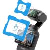 OMOTON 2+2 Pack Screen Protector for DJI Osmo Pocket 3, Tempered Glass Screen Protector with Easy Installation Tray for DJI Osmo Pocket 3 Accessories, HD Clear/Sensitive Touch