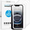 OMOTON 3 Pack for iPhone 16e Screen Protector 2025 6.1 inch, Tempered Glass Screen Protector for iPhone 16e, Bubble Free, High Definition