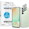 OMOTON 3+2 Pack Screen Protector and Camera Lens Protector for Samsung Galaxy S24 FE, Anti Scratch, Bubble Free