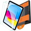 OMOTON Screen Protector for iPad A16 11th 2025 [11 Inch] / 10th Generation 2022 [10.9 Inch], TOP 9H+ Tempered Glass with Easy Installation Tray, Case & Apple Pencil Compatible, Bubble-Free & Scratch-Resistant