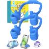 Stocking Stuffers for Teens Boys Girls Cell Phone Stand: Upgrade Adjustable Thumbs Up Lazy Phone Holder for Desk Fun Birthday Gifts for Grandma Adults Husband from Wife(Blue)