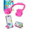 Stocking Stuffers for Teens Boys Girls Men Women Adults: Cell Phone Stand Gifts for Christmas Kids Patented OK Phone Holder for Desk Teenage Son Birthday Funny Gift Cool Gadgets Who Want Nothing(Hot Pink)