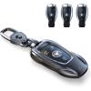 for Benz CLS CLA CLK AMG CLK GLC GLE GLS SLK ML SL SLK A B C E R S G Smart Remote Key Case Shell (Classic Black，for Benz-B)(Classic Black，For Benz-B)