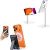 OMOTON CA02 Phone Stand and VC09 Magsafe 5-Card Holder Wallet for Phone