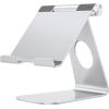 OMOTON T1 Adjustable Tablet Stand for Desk and VC09 Magsafe 5 Cards Holder Leather Wallet for Phone