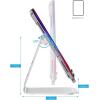 OMOTON T1 Adjustable Tablet Stand for Desk and VC09 Magsafe 5 Cards Holder Leather Wallet for Phone