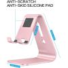 OMOTON Upgraded Aluminum Cell Phone Stand and Rotating Magnetic Phone Stand