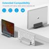 OMOTON Vertical Laptop Stand Bundle