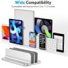 OMOTON Vertical Laptop Stand and 360 Rotating Laptop Stand for Desk