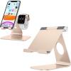 OMOTON CW01 Stand for Apple Watch 2 in 1 and T1 Aluminum Tablet Stand Adjustable for All Phone and Tablet