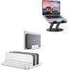 OMOTON Vertical Laptop Stand and 360 Rotating Laptop Stand for Desk