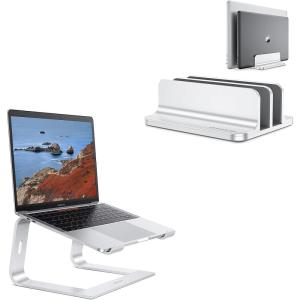 OMOTON Laptop Stand and Double Vertical Laptop Stand