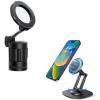 OMOTON 360°Rotating Magnetic and Travel Airplane Phone Holder