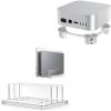 OMOTON Acrylic Laptop Holder and Aluminum Stand for Mac mini M4/M4 Pro