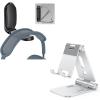 OMOTON Adjustable Phone Stand and Headphone Stand, Universal for Gaming Desk Accessories