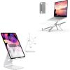 OMOTON Adjustable Tablet Stand and Foldable & Portable Laptop Stand for Desk