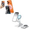 OMOTON VC09 Magsafe Phone Wallet Card Holder and MS02 Stand for Phone Charger Adjustable