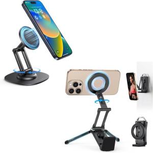 OMOTON Magnetic Phone Stand and Phone Tripod